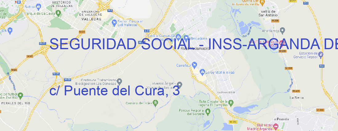 Oficina SEGURIDAD SOCIAL - INSS ARGANDA DEL REY